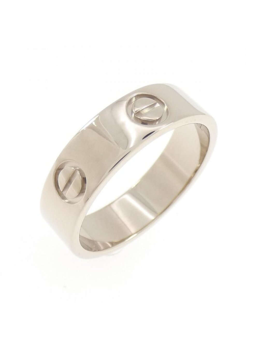 Cartier Love Ring White Gold